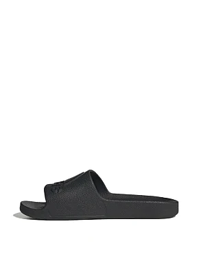 Мужские шлепанцы Adidas Adilette Aqua резиновые черные - фото 2 - Miraton
