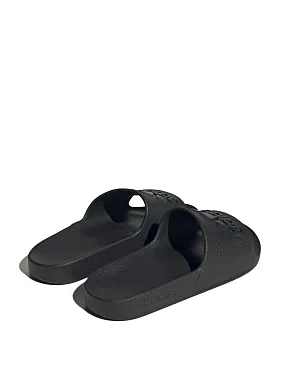 Мужские шлепанцы Adidas Adilette Aqua резиновые черные - фото 4 - Miraton