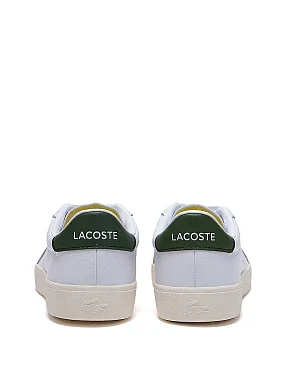 Жіночі кеди Lacoste шкіряні білі - фото 5 - Miraton
