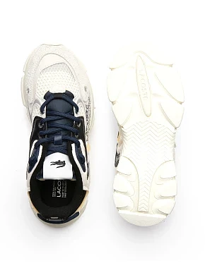 Женские кроссовки Lacoste L003 Neo Trainers велюровые белые - фото 4 - Miraton