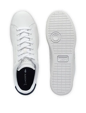 Чоловічі кеди Lacoste POWERCOURT 224 шкіряні білі - фото 4 - Miraton