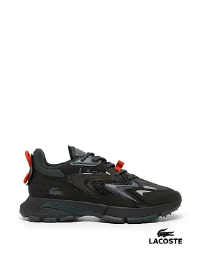 Чоловічі кросівки Lacoste L003 Neo Trainers чорні велюрові - фото 1 - Miraton
