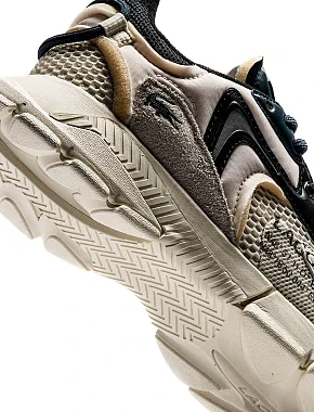 Чоловічі кросівки Lacoste L003 Neo Trainers велюрові бежеві - фото 5 - Miraton