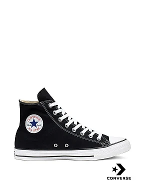 Жіночі кеди Converse Chuck Taylor All Star Hi тканинні чорні - фото 1 - Miraton