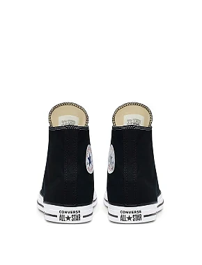 Жіночі кеди Converse Chuck Taylor All Star Hi тканинні чорні - фото 2 - Miraton