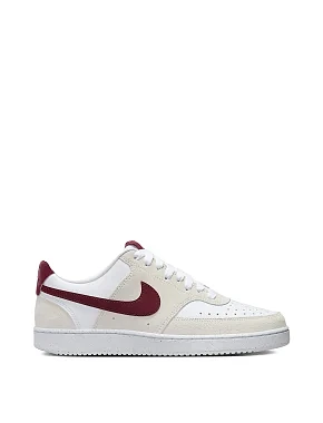 Женские кроссовки Nike Court Vision Low замшевые белые - фото 1 - Miraton