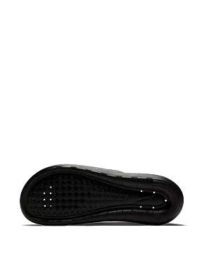 Жіночі шльопанці Nike Victori One гумові чорні - фото 3 - Miraton