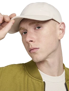 Кепка NIKE U NK CL CAP тканинна молочна - фото 3 - Miraton