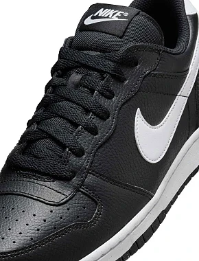 Чоловічі кеди Nike BIG LOW шкіряні чорні - фото 6 - Miraton