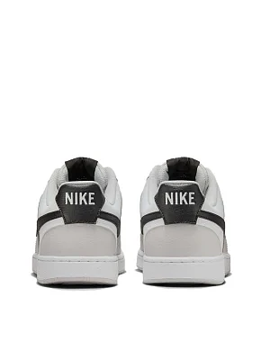 Чоловічі кеди Nike Court Vision Low шкіряні сірі - фото 3 - Miraton