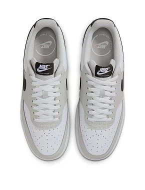 Чоловічі кеди Nike Court Vision Low шкіряні сірі - фото 5 - Miraton