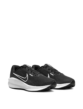 Чоловічі кросівки Nike DOWNSHIFTER 13 тканинні чорні - фото 2 - Miraton