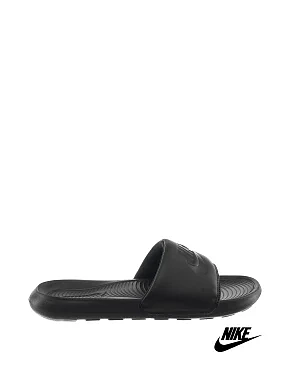 Чоловічі шльопанці Nike VICTORI ONE гумові чорні - фото 1 - Miraton