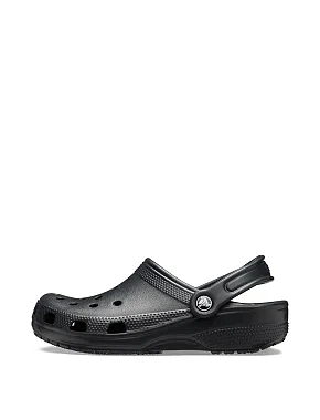 Жіночі крокси Crocs гумові чорні жіночі - фото 2 - Miraton