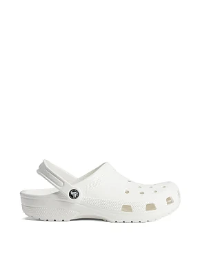 Жіночі крокси Crocs гумові білі - фото 1 - Miraton