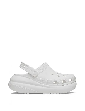 Жіночі крокси Crocs гумові білі - фото 1 - Miraton