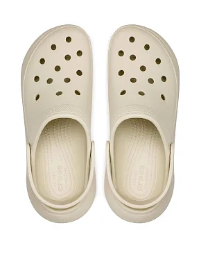 Жіночі крокси Crocs гумові бежеві - фото 4 - Miraton