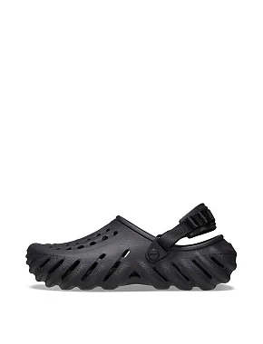 Чоловічі крокси Crocs гумові чорні - фото 2 - Miraton