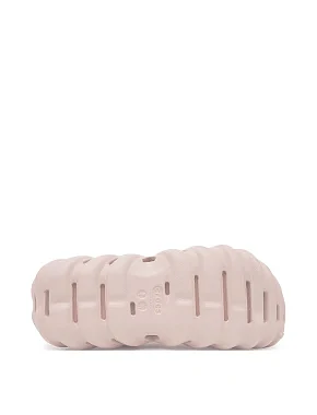 Женские кроксы Crocs резиновые розовые - фото 5 - Miraton