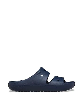 Чоловічі шльопанці Crocs гумові сині - фото 1 - Miraton