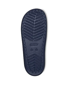 Чоловічі шльопанці Crocs гумові сині - фото 5 - Miraton
