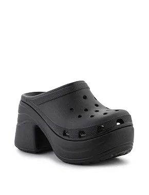 Жіночі крокси Crocs гумові чорні - фото 3 - Miraton