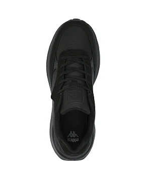 Чоловічі кросівки Kappa Selecto 4. 0 з екошкіри чорні - фото 6 - Miraton