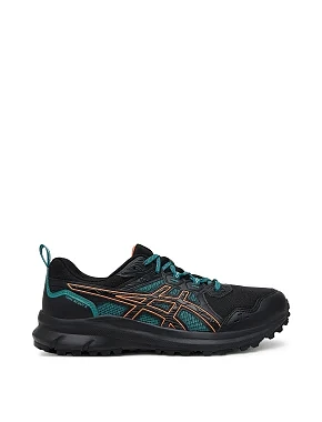 Чоловічі кросівки раннери Asics Trail Scout 3 шкіряні чорні - фото 1 - Miraton