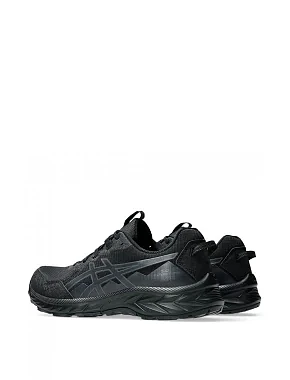 Чоловічі кросівки раннери Asics GEL-VENTURE 10 шкіряні чорні - фото 5 - Miraton