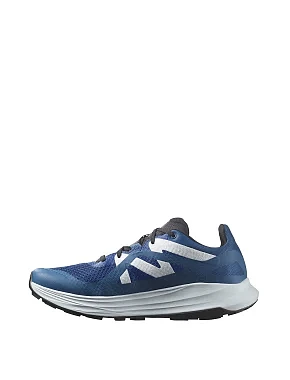 Мужские кроссовки Salomon Ultra Flow тканевые синие - фото 2 - Miraton