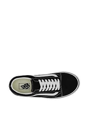 Жіночі кеди Vans Old Skool замшеві чорні - фото 3 - Miraton