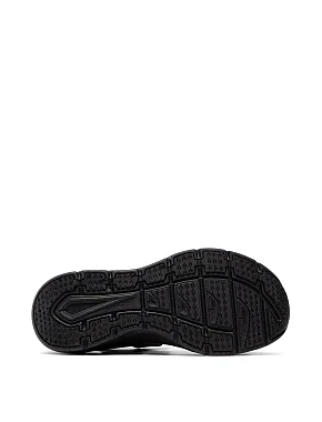 Жіночі сандалі Skechers D'Lux Walker тканинні чорні - фото 6 - Miraton