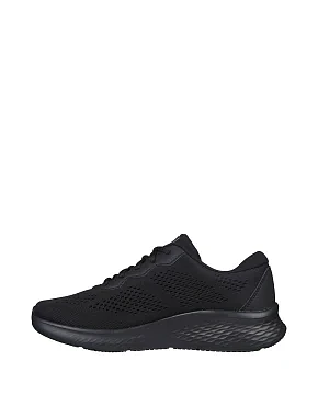 Женские кроссовки Skechers тканевые черные - фото 2 - Miraton