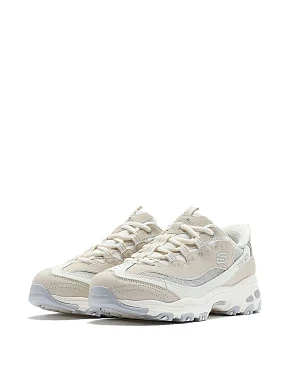 Жіночі кросівки Skechers шкіряні бежеві - фото 2 - Miraton