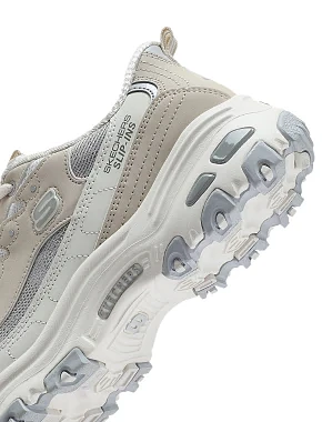 Жіночі кросівки Skechers шкіряні бежеві - фото 6 - Miraton