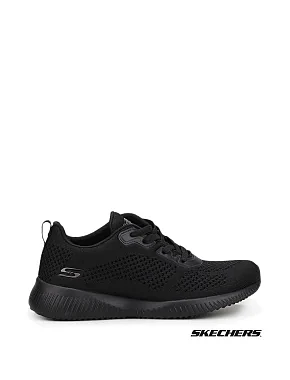 Жіночі кросівки Skechers Bobs Squad тканинні чорні - фото 1 - Miraton