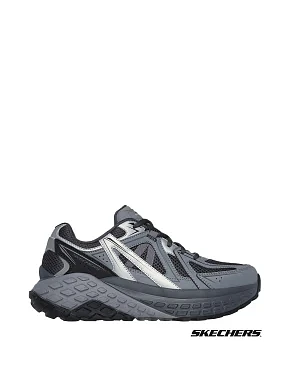 Чоловічі кросівки Skechers зі штучної шкіри сірі - фото  - Miraton