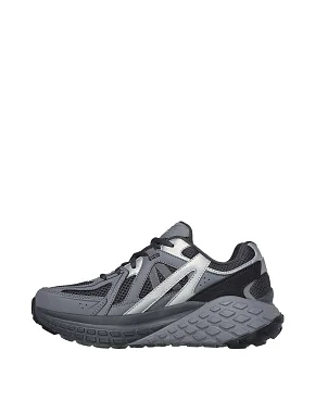 Чоловічі кросівки Skechers зі штучної шкіри сірі - фото 1 - Miraton