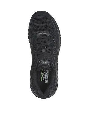 Чоловічі кросівки Skechers зі штучної шкіри чорні - фото 4 - Miraton