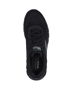 Чоловічі кросівки Skechers Track тканинні чорні - фото 4 - Miraton