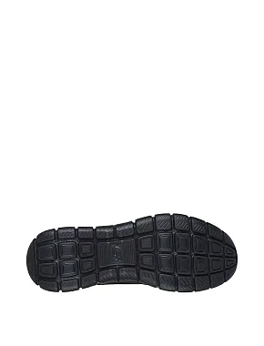 Чоловічі кросівки Skechers Track тканинні чорні - фото 5 - Miraton