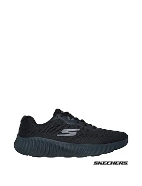 Чоловічі кросівки раннери Skechers GO Run Now тканинні чорні - фото 1 - Miraton