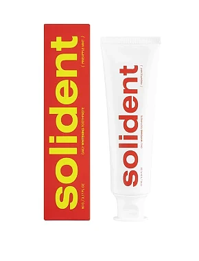 Щоденна відбілювальна зубна паста Solident Pineapple mint / ананас-м'ята, 90 G - фото 1 - Miraton