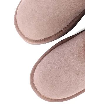 Жіночі уггі челсі Attizzare велюрові сірі - фото 6 - Miraton