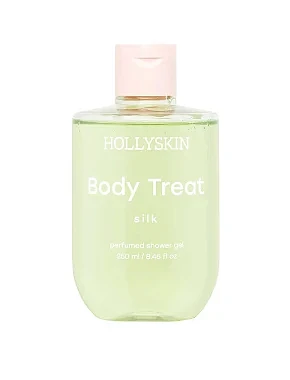 Парфумований гель для душу Hollyskin Body Treat Silk, 250ml - фото 1 - Miraton