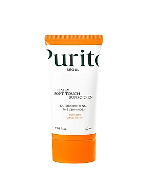 Крем сонцезахисний з керамідами Purito Seoul Daily Soft Touch Sunscreen SPF 50 PA++++ 60 ml (Renewe) - фото 1 - Miraton