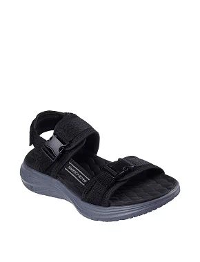 Чоловічі сандалі Skechers Vapor Foam тканинні чорні - фото 5 - Miraton