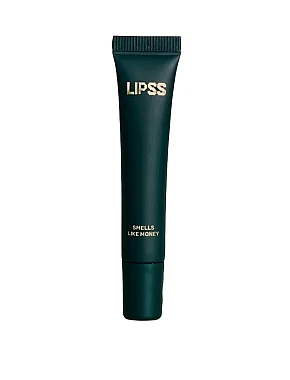 Блиск для губ Lipss Smells like money шоколадний із золотистими блискітками - фото  - Miraton
