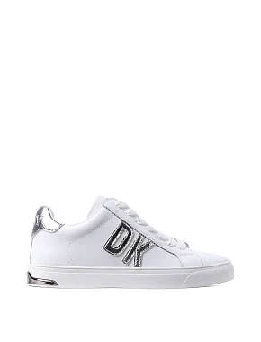 Женские кеды DKNY кожаные белые - фото 1 - Miraton