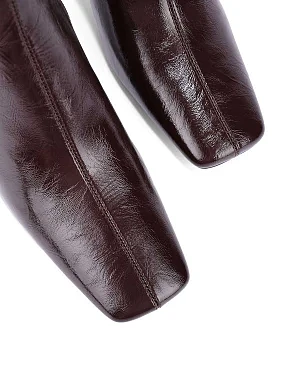 Жіночі черевики JEFFREY CAMPBELL з екошкіри коричневі - фото 6 - Miraton